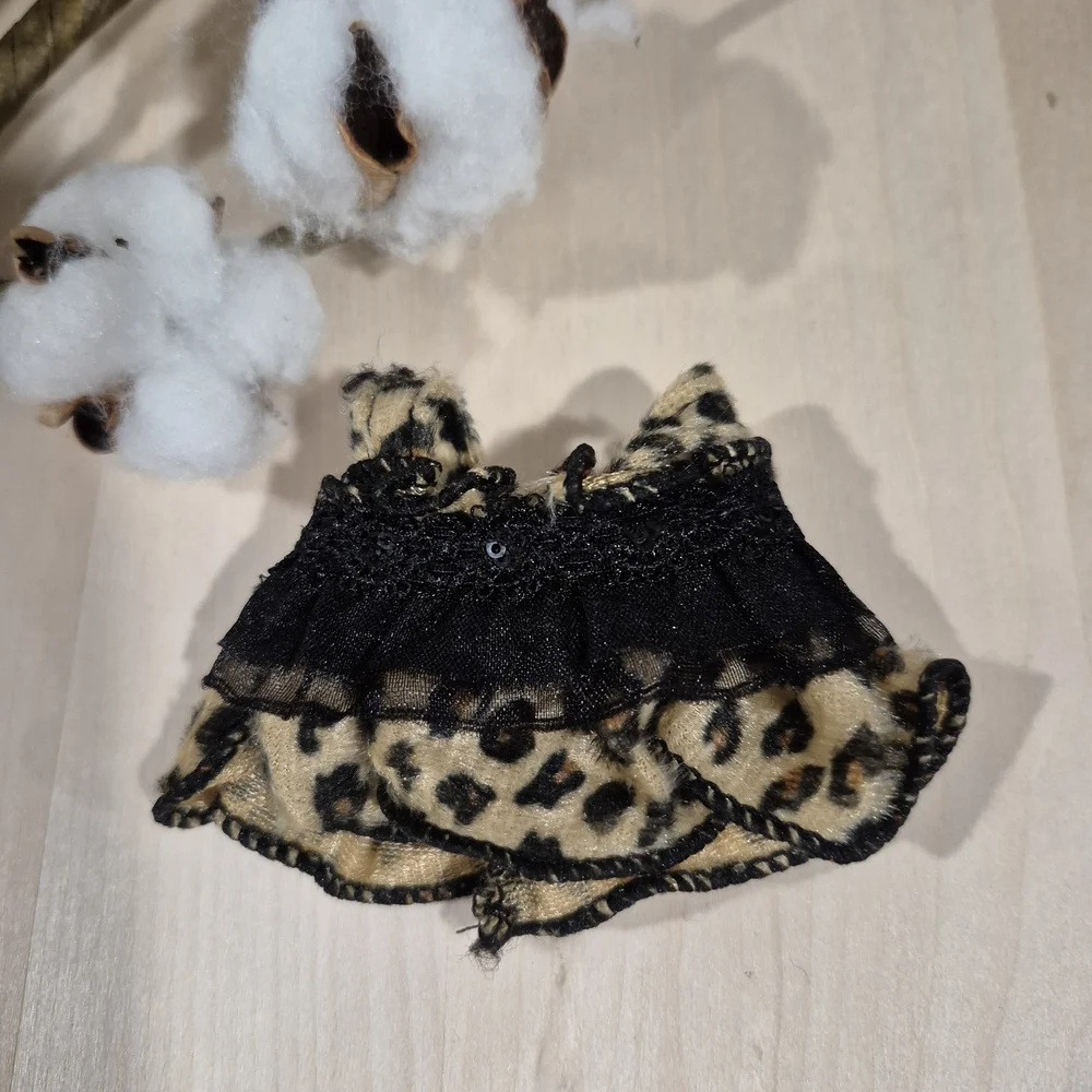 🖤💛NEW🖤💛 OMG, CUTNESS!! LABUBU Leopard Dress